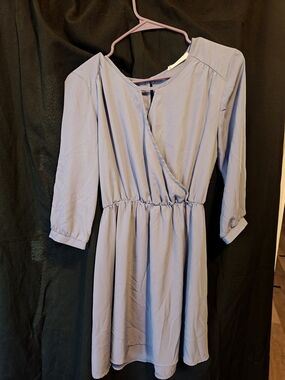 Lush Lavender Midi Wrap Dress